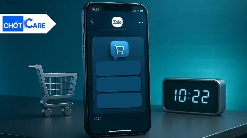 Tin nhắn nhắc giỏ hàng Zalo – tăng tỉ lệ hoàn tất đơn