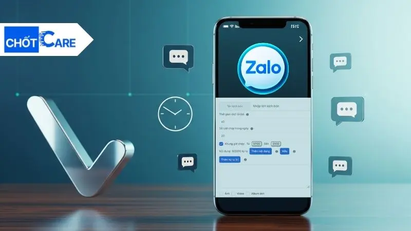 Tool gửi tin nhắn Zalo an toàn với cơ chế chống spam và kiểm soát tốc độ gửi